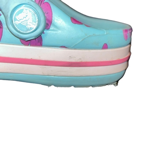 Crocs Bayaband butterfly Girl Printed crocs girls youth 2 j2 clogs - Picture 4 of 5